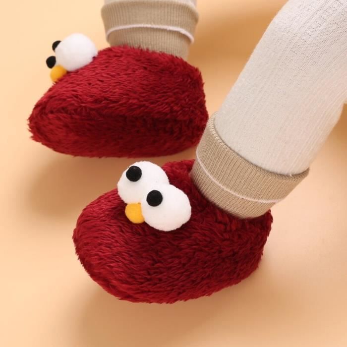 BOTCAM Chaussures De Noël Pour Bébé Doux Père Noël Hiver Chaussons