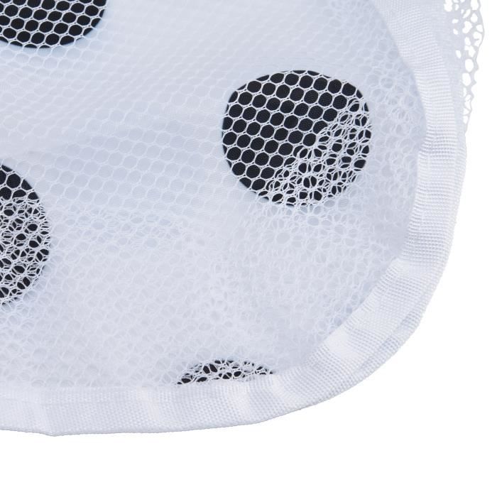 Sac Rangement Jouets Baignoire TNSLAND – 3 Compartiments Maille, 5 Crochets, Séchage Rapide, Organisation Salle De Bain Enfants