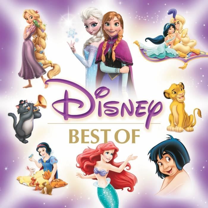 Best of Disney Musiques chansons disney 16 titres ( dont liberee delivree sous l