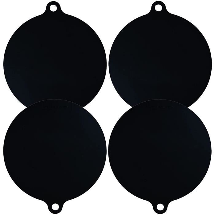 Lot De 4 Tapis De Protection Pour Plaque à Induction – Silicone Antidérapant, 22 Cm, Résistant à La Chaleur - 9