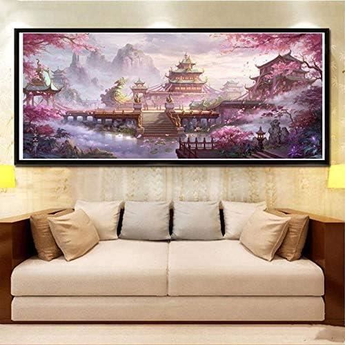 Diy Peinture Diamant 5D Pour Adultes,Paysage Féerique Fantastique