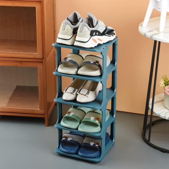 Lot De 6 Paires De Mini Chaussures Plates Pour Poupées – Accessoires Déco Maison Miniature Et Jeux Créatifs