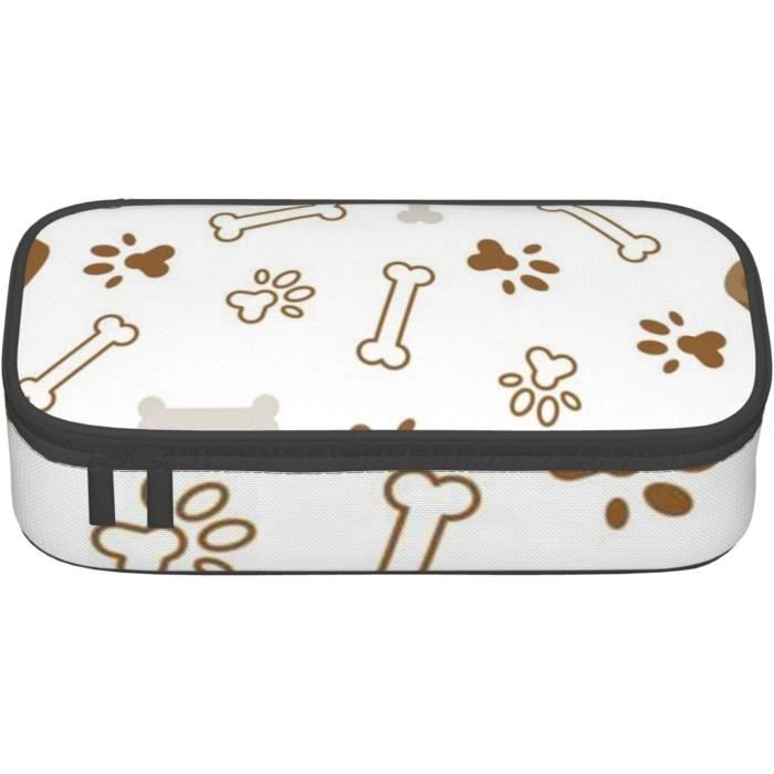 NICI Pochette Phoque Bente 25x8x9cm - Trousse Peluche Douce Grise Pour Filles Et Femmes