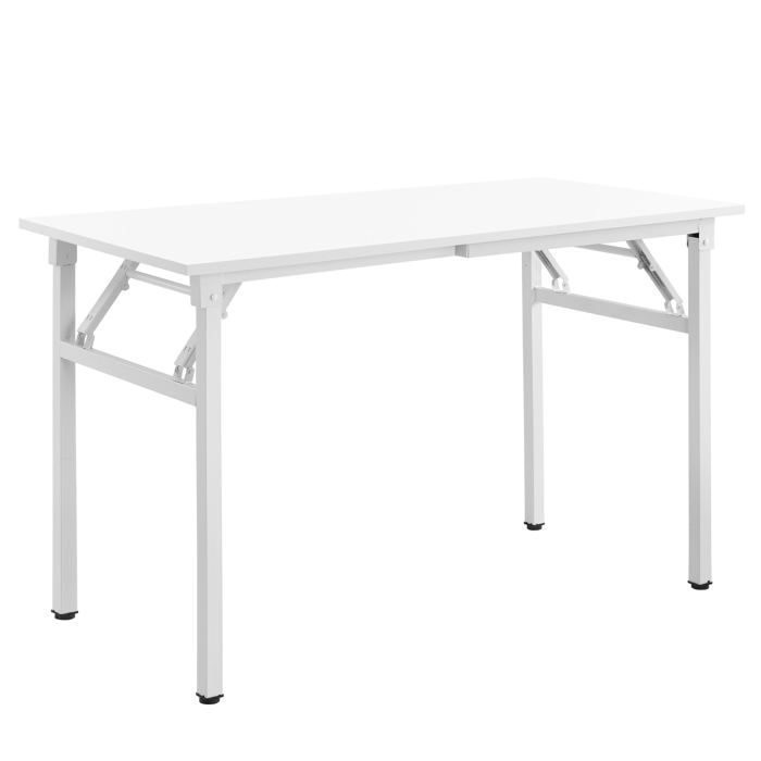 Table pliante de cuisine à manger hauteur réglable pour 4 personnes 120