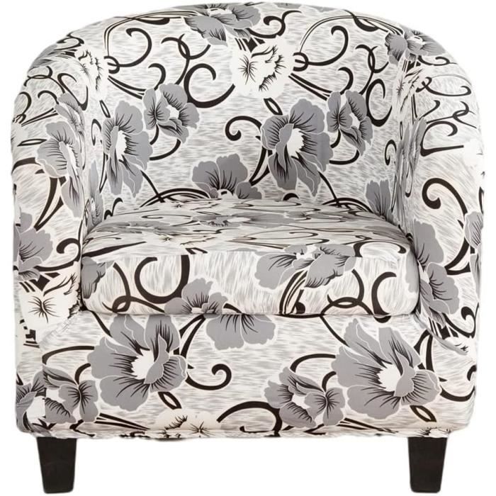 Housse Fauteuil Crapaud AQIGR 2 Pièces - Extensible Polyester - Motif #28