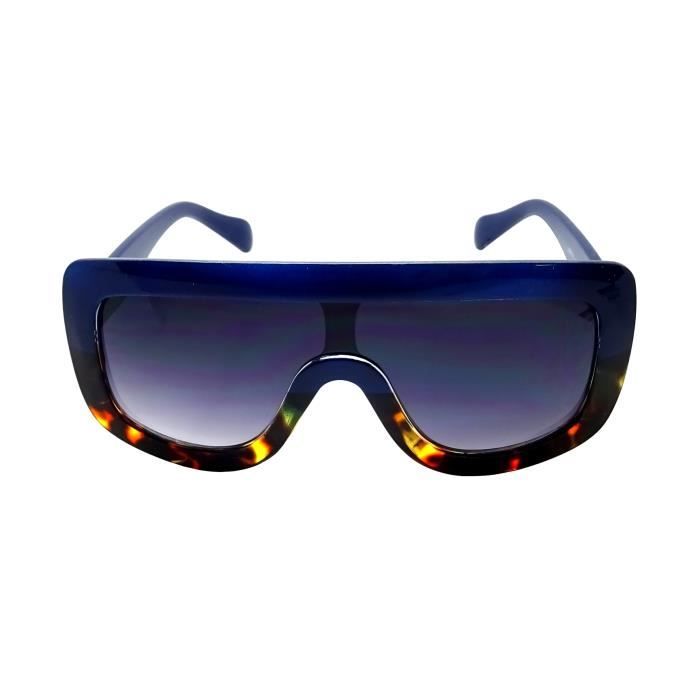 LUNETTES SOLEIL FEMME STYLE CELINE BLEU NUIT MASQUE MARC PARIS DISCRET SHADOW LUXE KIM TOP Bleu Achat Vente lunettes de soleil Femme Adulte Bleu Cdiscount