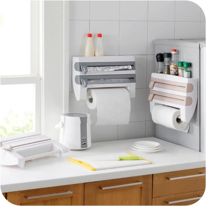 Support Sopalin Papier Film Alu Cuisine Decoupe Facile Murale