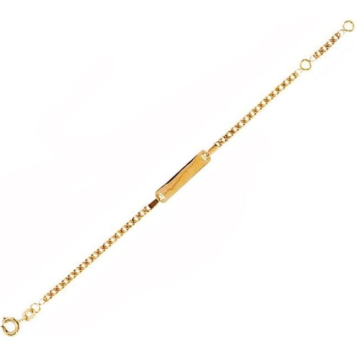 Jouailla - Bracelet identité or 750-1000e - Bébé