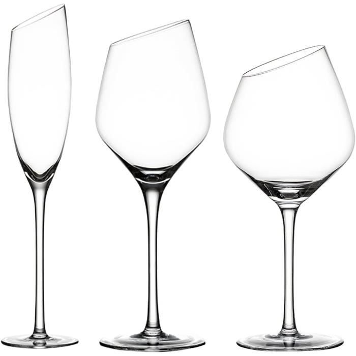 Champagne Glasschampagne Flute Glasses Verres à Cocktail Élégamment