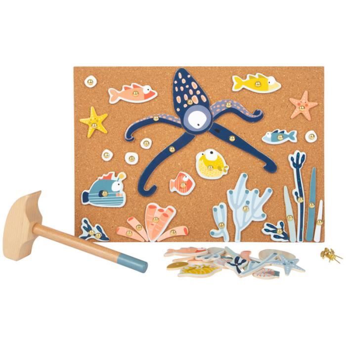 coloriage de clou de marteau