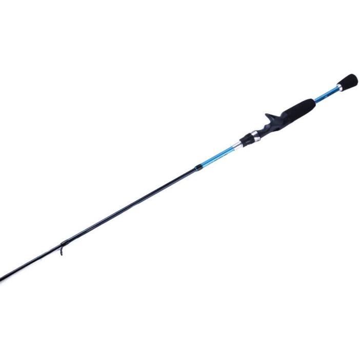 BNTTEAM Canne à Pêche Télescopique 99% Carbone – Fluorescente, Super Légère, Pour Voyage Et Surf