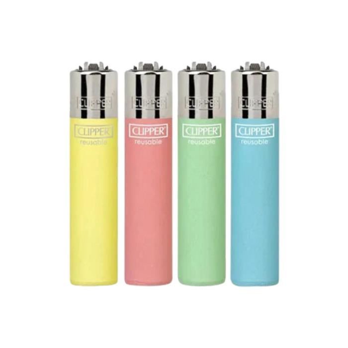 Lot de 4 briquets CLIPPER collection Constellation Faith pas cher