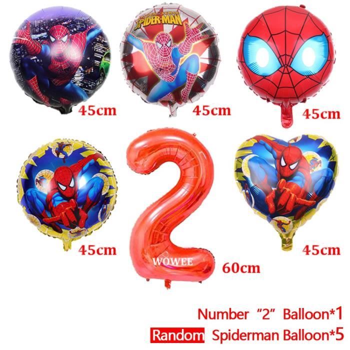 6 pièces Spider-Man fête bonbon boite pour enfants surprise ANNIVERSAIRE