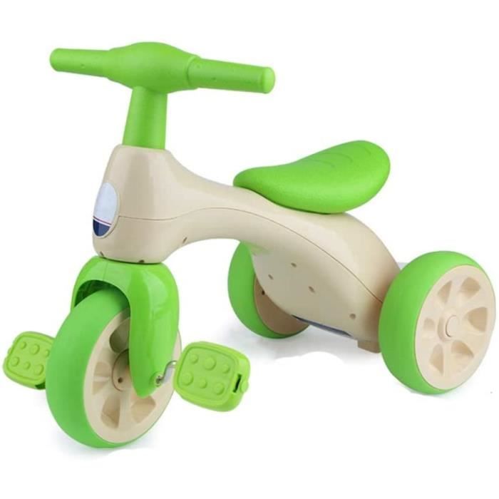 V Lo Enfant Tricycle for Enfants Bicyclette Verte en Plastique