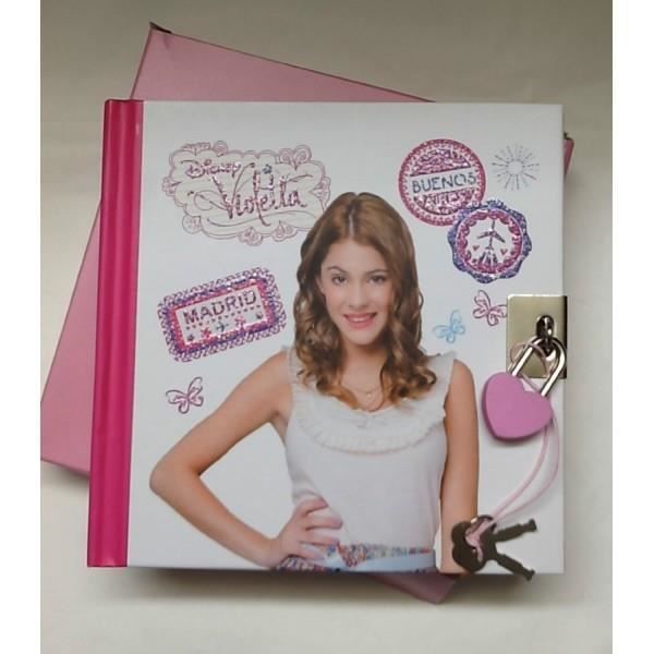 Violetta – Journal Intime Enregistreur Avec Micro Et Haut-parleur – Agenda Secret Pour Fans De La Série