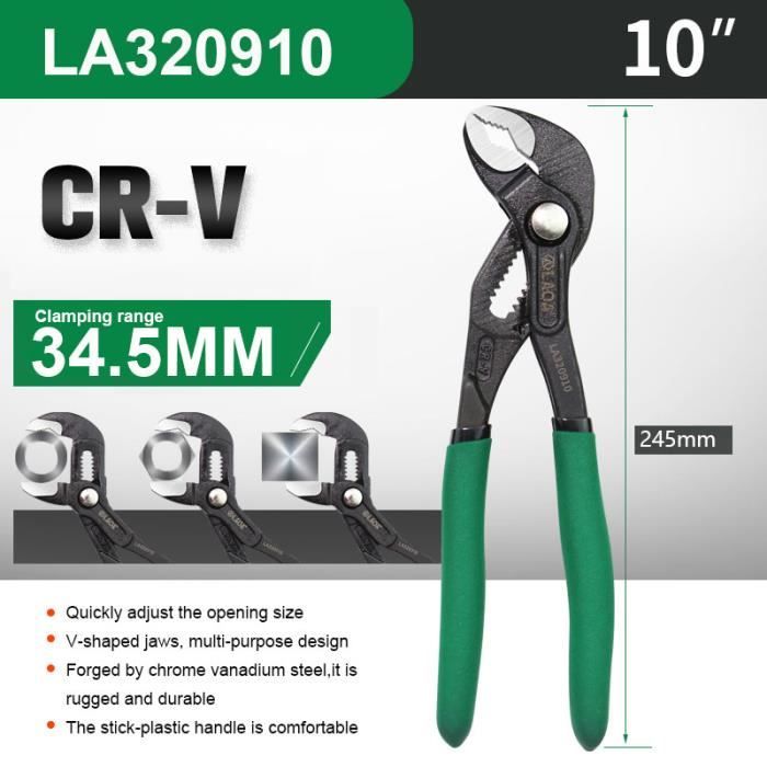 Pince Pour Pompe à Eau NWS Maxi MX 1660-12-250 – Outil Professionnel De Haute Qualité