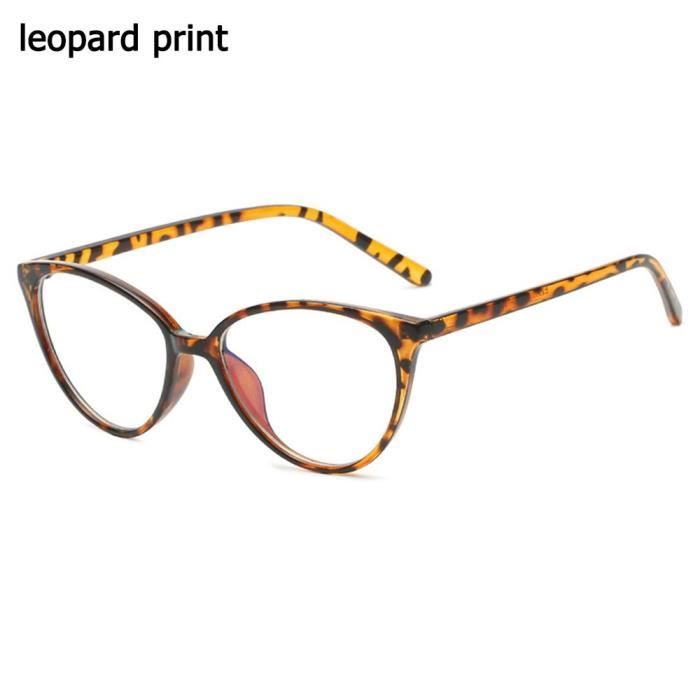 Couleur A Leopard print Lunettes d ordinateur la mode pour