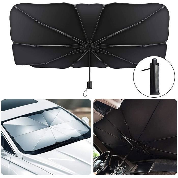 parapluie pour voiture pare-brise,pare-soleil pliable,foldable car  windshield sunshade,windscreen sun shield uv (gros)