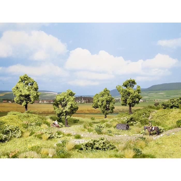 Lot De Murs Et Pilastres 1/87 H0 Pour Modélisme Ferroviaire - Décor Clôture Parc Château