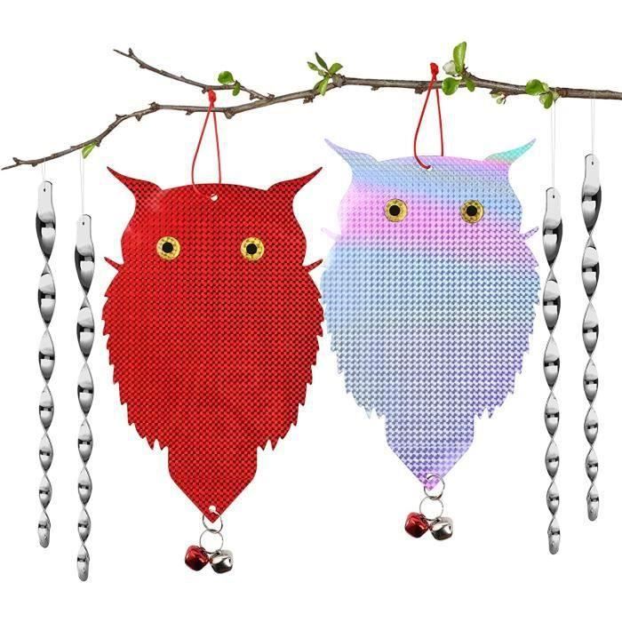 CAXUSD Pour Effranger Oiseaux Décoration Suspendue Pour Arbre Suspension Pour Jardin Suspension Extérieure Ornements De Pelouse Pendentif De Jardin