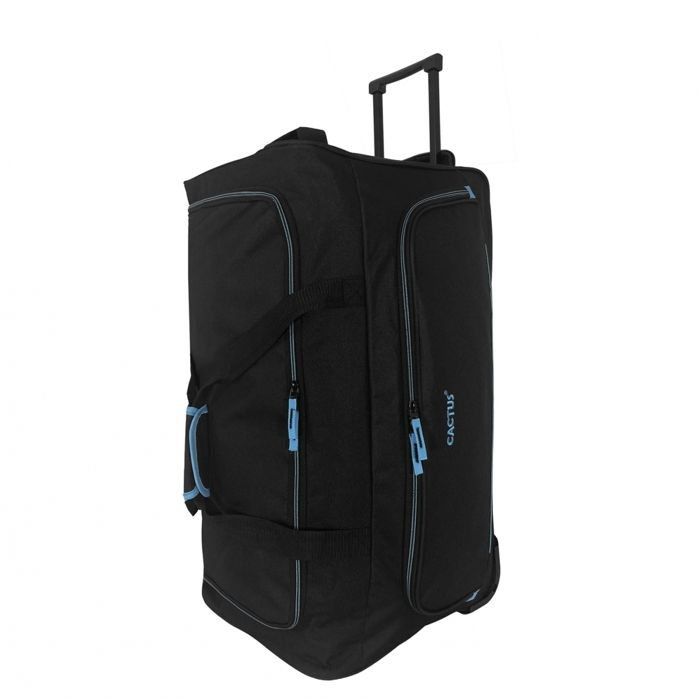 Sac de voyage avec roulettes 70L 64cm Noir bleu CA60461L