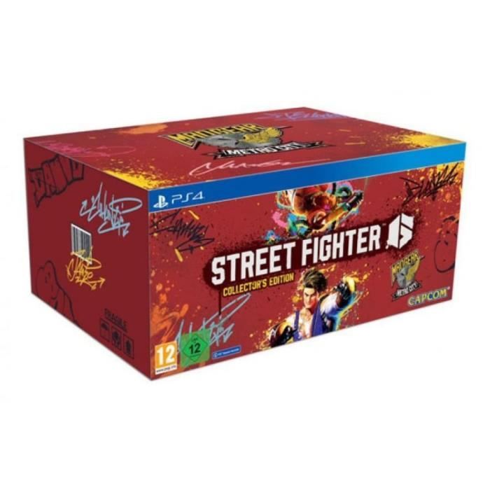 Jeu de combat CAPCOM STREET FIGHTER 6 Edition collector multilingue pour PS4
