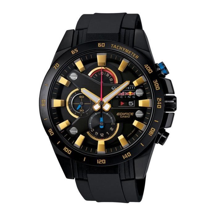 Montre Bracelet CASIO E2143 Edifice cadran noir analogique