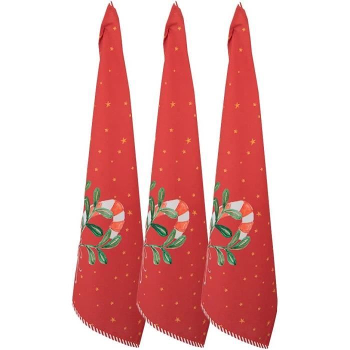 Lot Torchons Hono Vent Du Sud Torchon HONO En Coton Lavé - 50X70