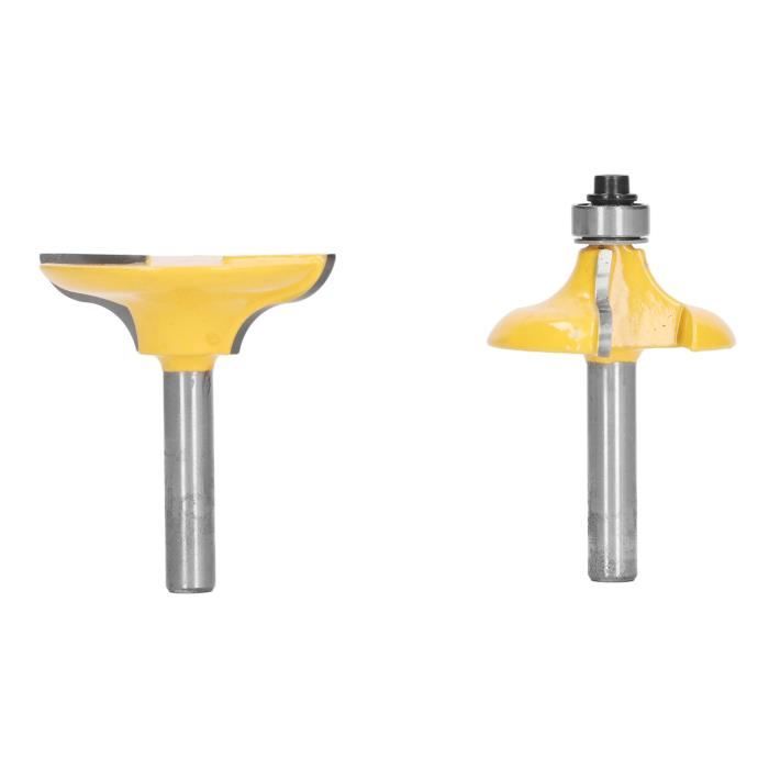 Embout De Routeur 'grand Bol' - Tige 1/2", Rayon 2,7", Largeur 2-3/4" - Neuf, Garantie 3 Ans