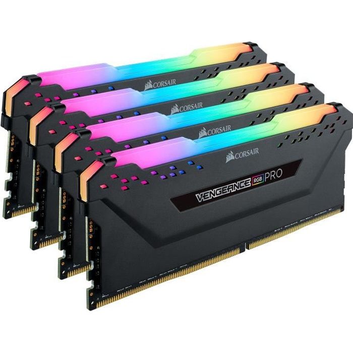 CRUCIAL - Barrette Mémoire RAM DDR4 3200MT/S 2 X 8GB 16GO RGB