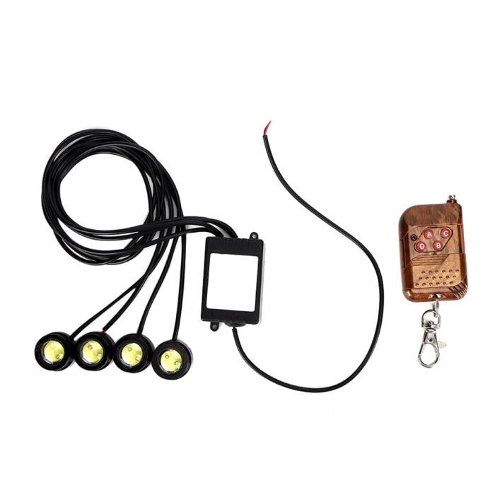 Akozon Barre Lumineuse LED De Toit Accessoire De Voiture Télécommandé