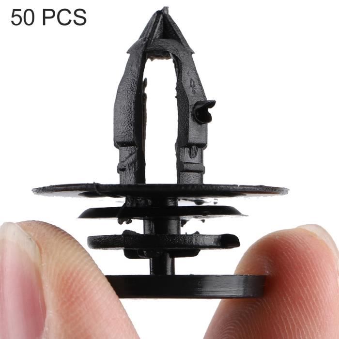 Lot De 25 Clips De Fixation Métal Argenté Pour Tableau De Bord Voiture - Dimensions 15,8x14,7x12 Mm, Remplacement Universel