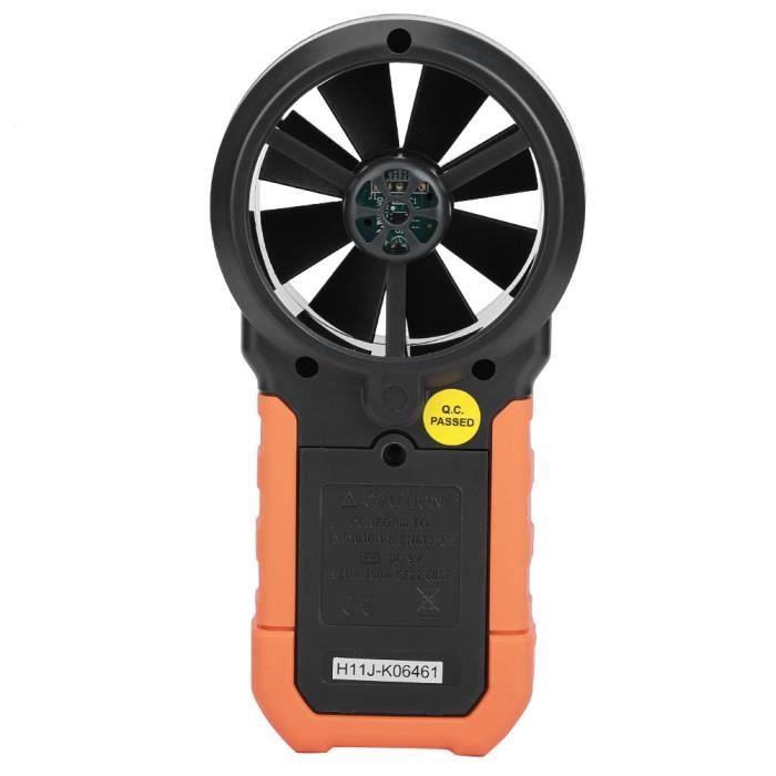 Compteur Débit Air Humidité Anémomètre Numérique Peakmeter PM6252B - Mesure Vent/température/humidité - Multifonction Professionnel Compteur Débit Air Professionnel