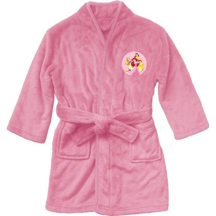 Peignoir en polaire 100 polyester DISNEY PRINCESSES Taille 2