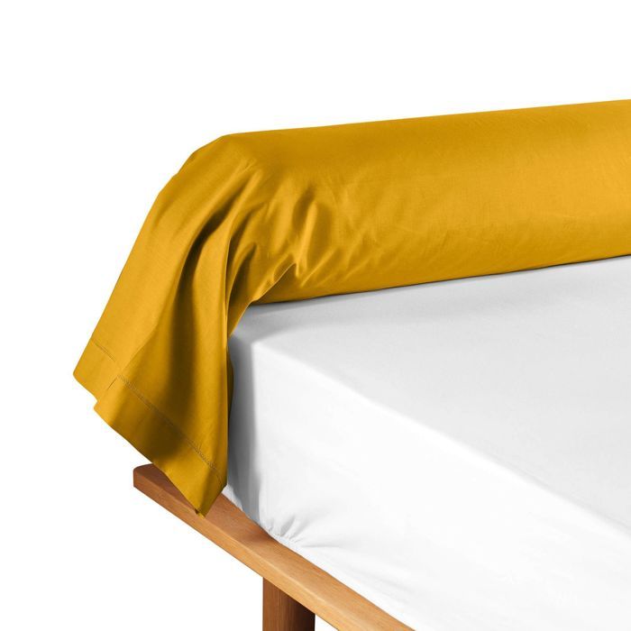 Home Linge Passion Federe Per Cuscino Lungo 85x185 Cm (LOTTO DI 2) 100% Cotone Rosa Cipria - 3