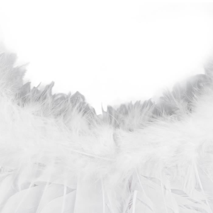 Edhomenn - Ailes d'ange de luxe avec plumes et sangles élastiques - Accessoire de costume d'Halloween pour adultes, 01 Rouge, Taille unique
