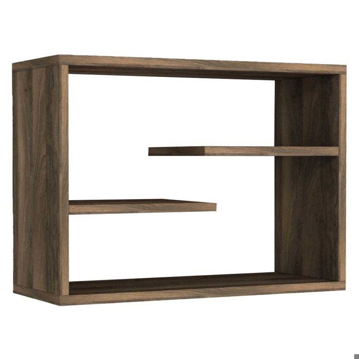 Étagère murale - EMOB - Tera Home - Brun - 60 cm - 44 cm Étagère murale - EMOB - Tera Home - Brun - 60 cm - 44 cm