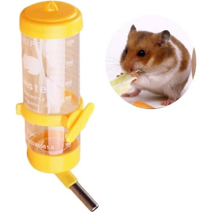 Meilleurs prix pour Fablcrew Abreuvoir Biberon Bouteille Distributeur deau en Plastique pour Lapin Hamster Petits Animaux