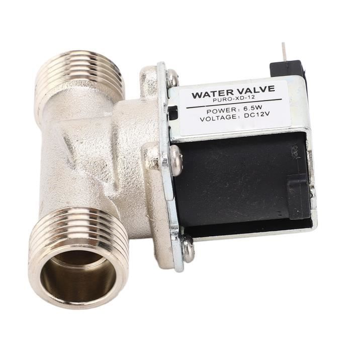 Électrovanne Électrique 24V 3/8 N/C Connexion Rapide - Pour Purificateur Eau