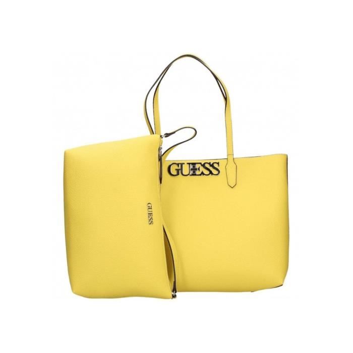 Sac jaune guess Clearance