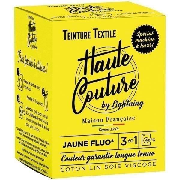 HAUTE-COUTURE Teinture textile haute couture jaune fluo 350 g - Cdiscount  Au quotidien