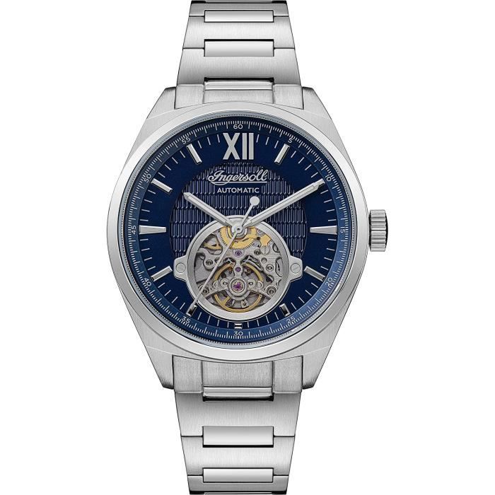 Montre Automatique Ingersoll The Shelby Pour Homme - Mouvement Mécanique - Bracelet Cuir - Neuf Avec étiquettes