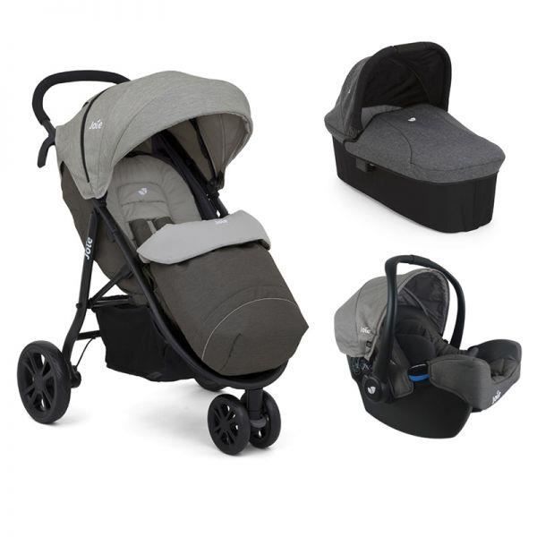 Poussette 3 en 1 Joie Litetrax 3 Gemm Dark Pewter Nacelle Chromium -  Cdiscount Puériculture & Eveil bébé