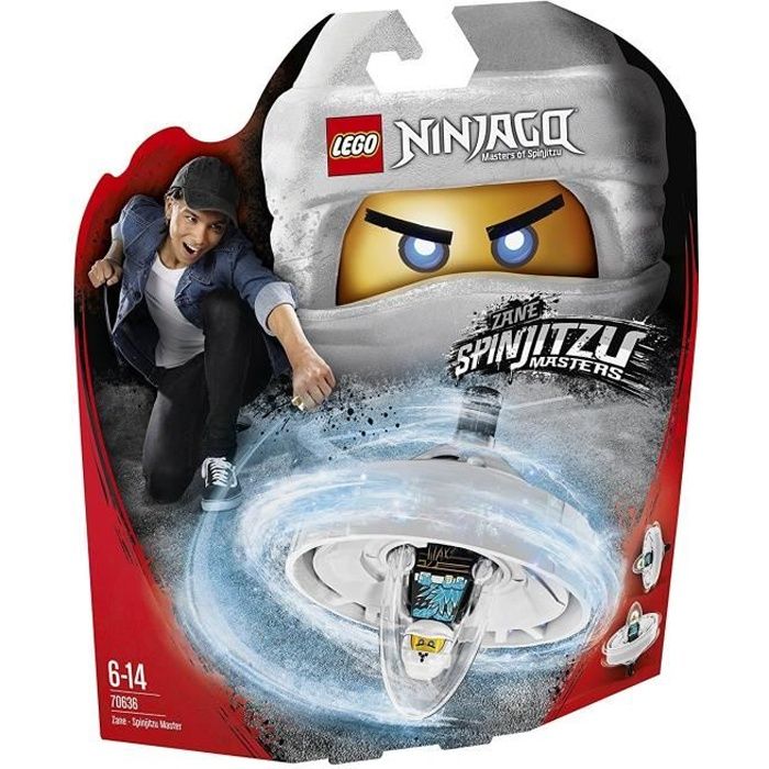 Lego Ninjago Armure Du Premier Maître Du Spinjitzu LEGO® NINJAGO® 70636 Zane - Maître du Spinjitzu - Achat / Vente