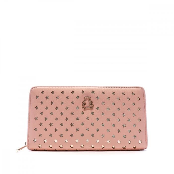 Portefeuille Rose Femme Lulu Castagnette Etoiles Cdiscount Bagagerie Maroquinerie