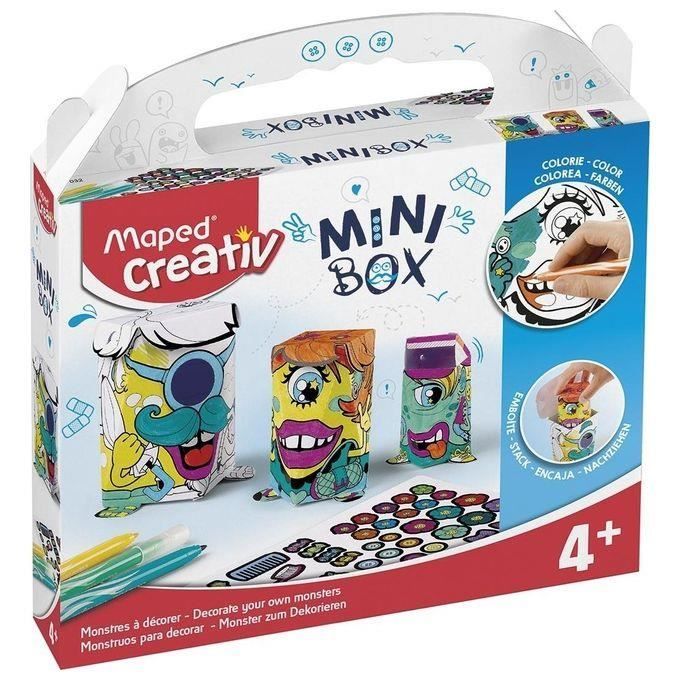Maped Creativ - Mini Box Activités Manuelles Enfants - Kit de 3