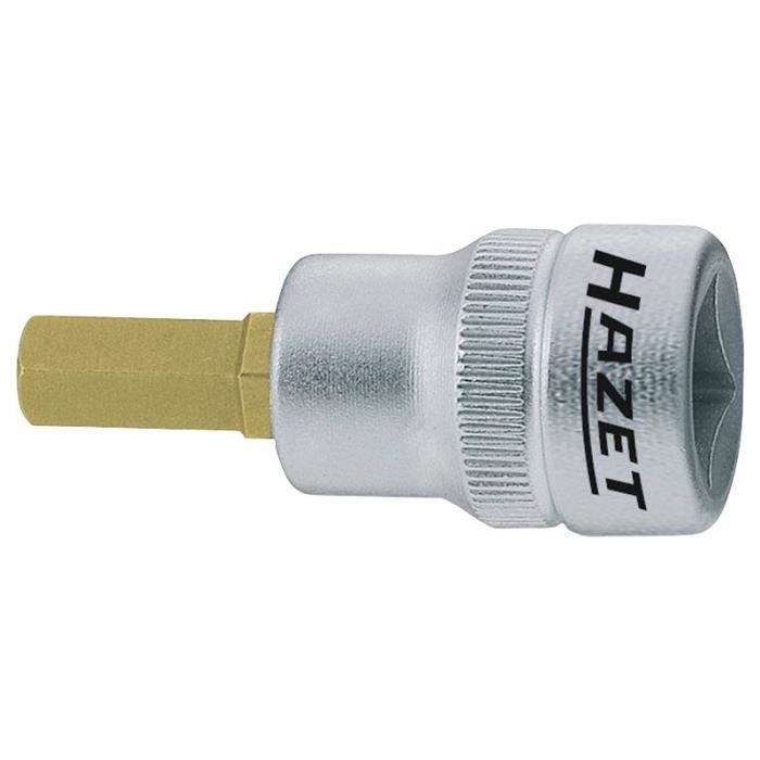 Hazet 8503-1X5.5 Douille Mâle 1/4" Profil à Fente 5.5 Mm – Revêtue TiN – Fabriquée En Allemagne