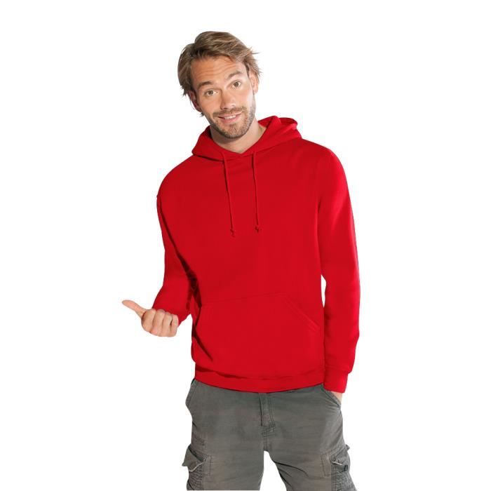 Sweat à Capuche Homme Red Herring Rouge - Taille XS, Fermeture éclair Intégrale - Très Bon état