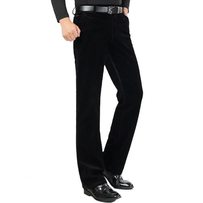 Pantalon en sales velour noir