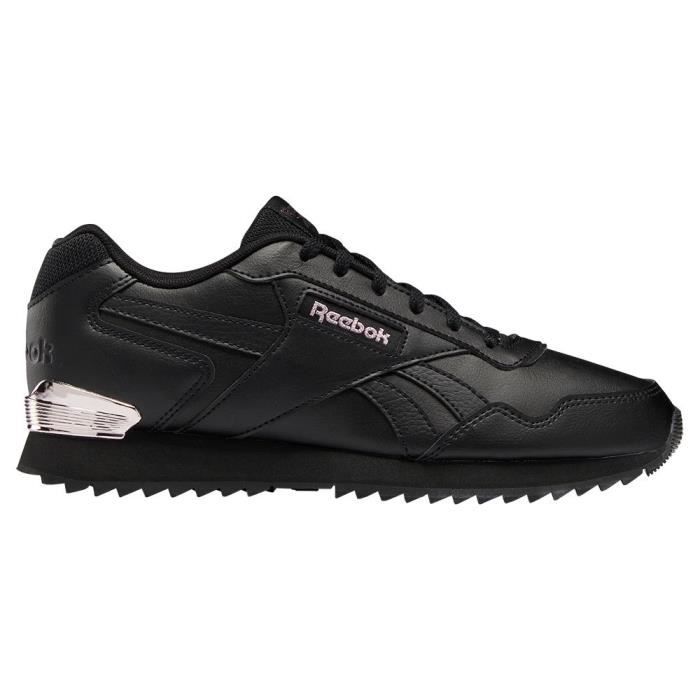 Basket reebok femme noir et rose top